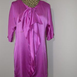 Collective Clothing PInk Silk Mini Dress